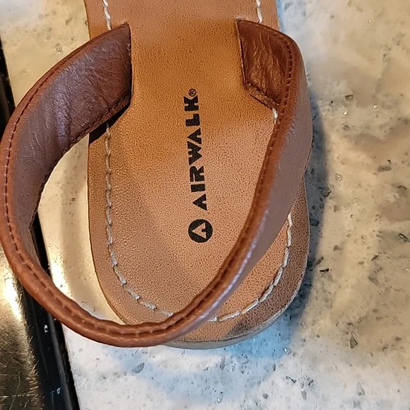 Airwalk Sandals Black Flats Crochet Super Cute! - Picture 6 of 11